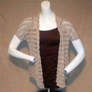 Knit Tan Cardigan